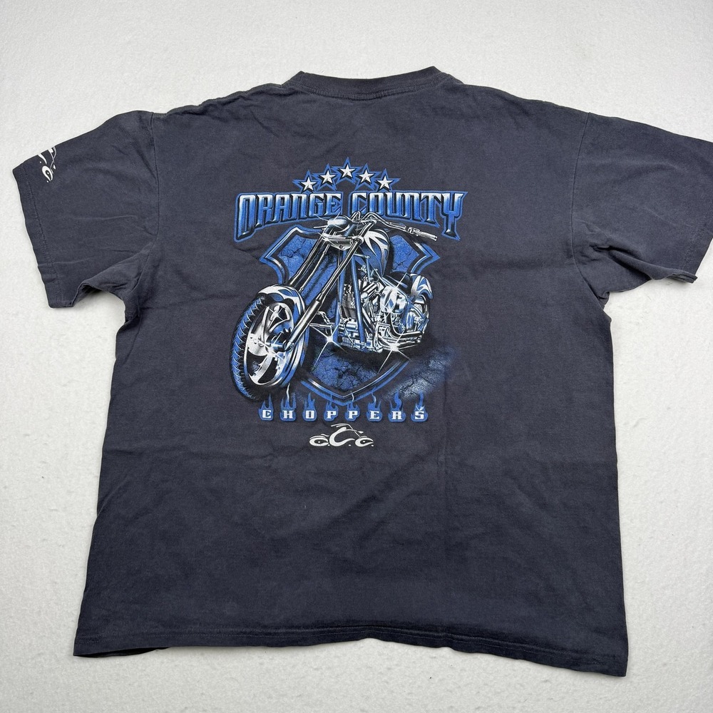 Orange County Choppers Shirt Mens XL Black Motorcycle Graphic Tee Biker OCC - Picture 6 of 7